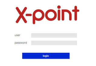 X-point認証ページ